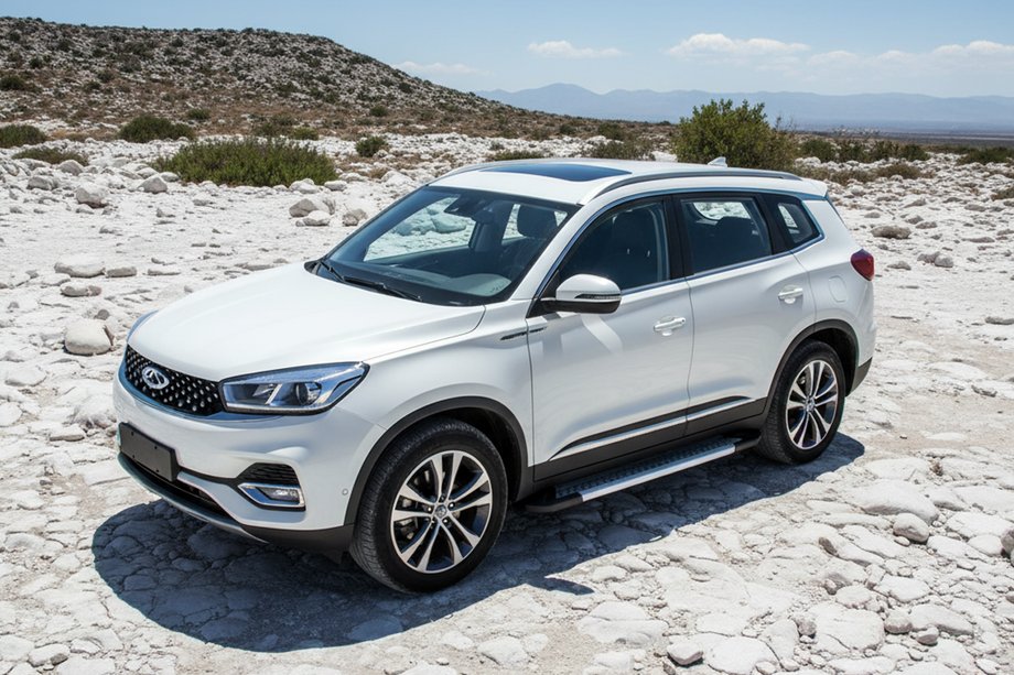 Chery Tiggo 8 2017– Sidetrin New Vision Grey (2 stk., aluminium) Image