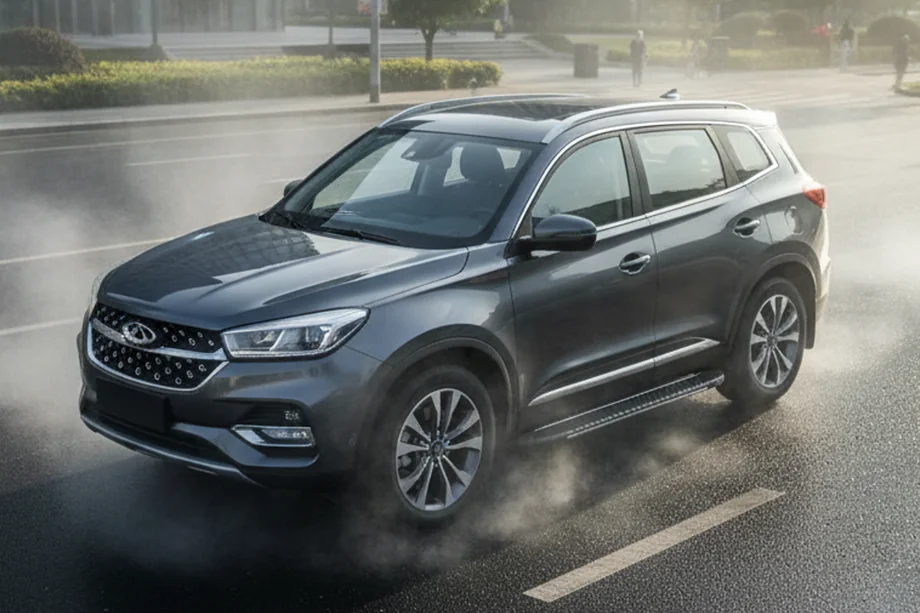 Chery Tiggo 8 2017– Sidetrin Bosphorus Grey (2 stk., aluminium) Image