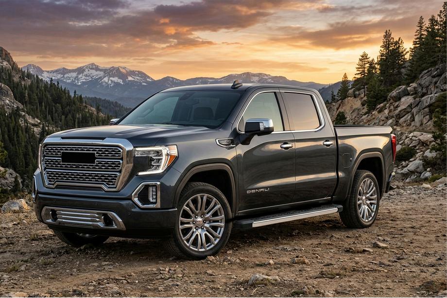 GMS Sierra 2019– Blackline sidetrin (2 stk., aluminium) Image