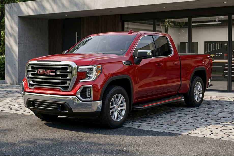 GMS Sierra 2019– Sidetrin Maya Red (2 stk., aluminium) Image