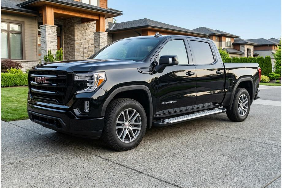 GMS Sierra 2019– Sidetrin Allmond Grey (2 stk., aluminium) Image