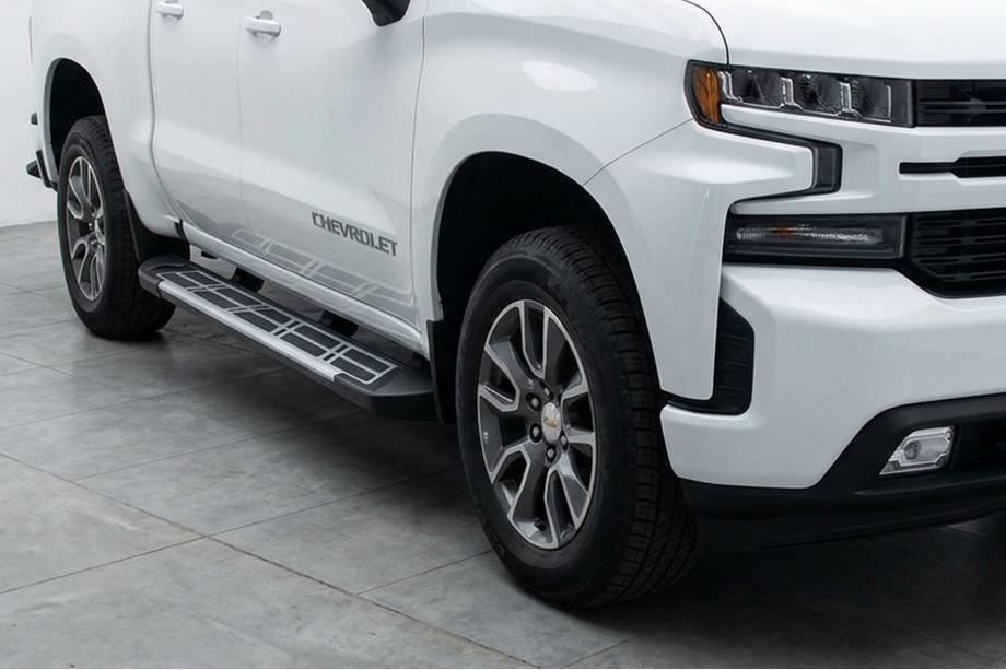 Chevrolet Silverado 2019– Sunrise sidetrin (2 stk., aluminium) Image