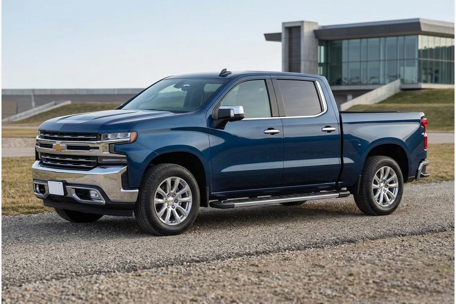 Chevrolet Silverado 2019– RedLine V1 sidetrin (2 stk., aluminium) Image