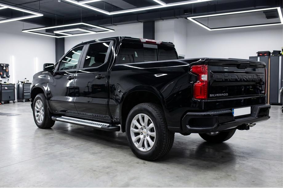 Chevrolet Silverado 2019– Sidetrin Line (2 stk., aluminium) Image