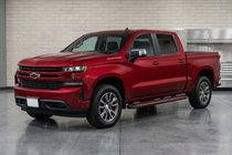 Chevrolet Silverado 2019– Sidetrin Maya Red (2 stk., aluminium) foto 1