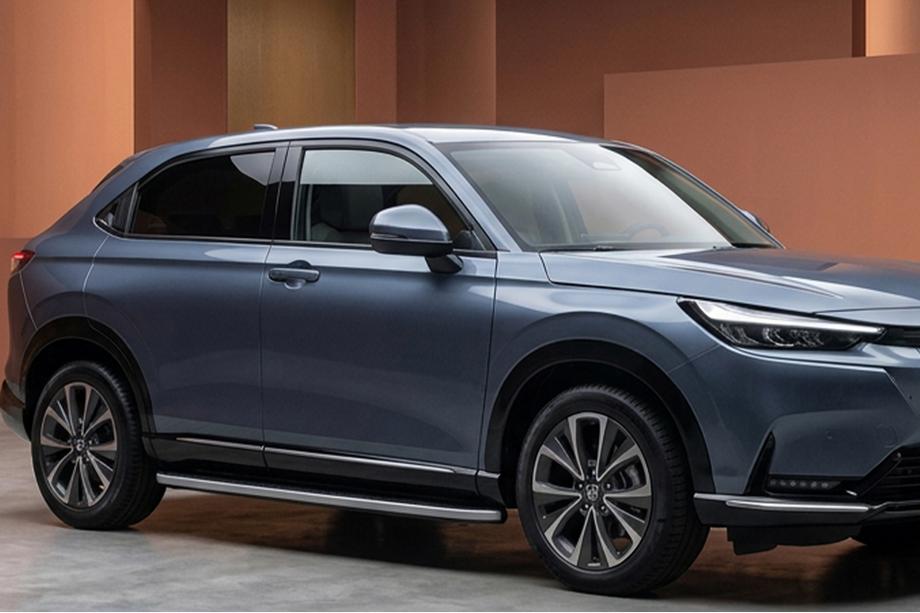 Honda eNP1 2022– Sidetrin Tayga Grey (2 stk., aluminium) Image