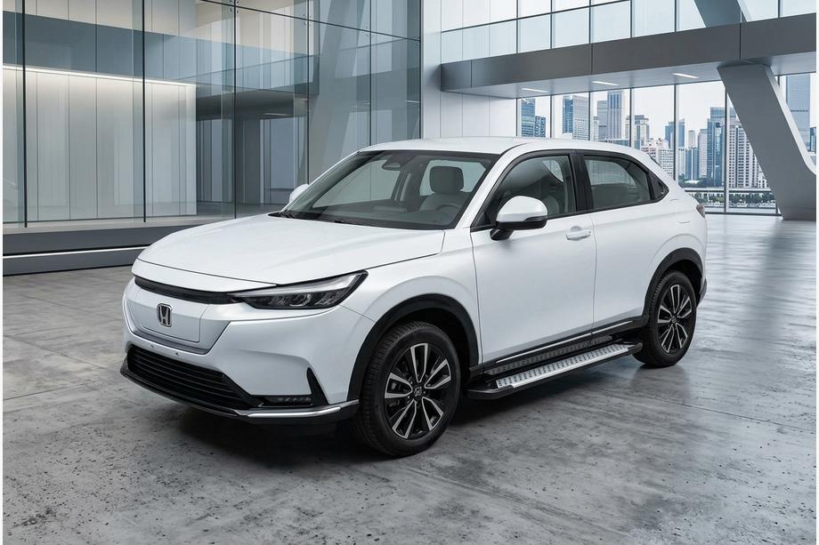 Honda eNP1 2022– Sidetrin Allmond Grey (2 stk., aluminium) Image