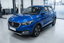MG ZS 2017–2024 Maya Blue sidetrin (2 stk., aluminium) foto 1