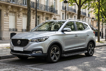 MG ZS 2017–2024 Allmond Black sidetrin (2 stk., aluminium) foto 1