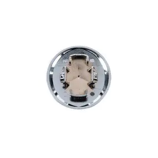 Dækkappe i stedet for emblem på motorhjelm Mercedes (blå og krom, 57 mm) foto 3