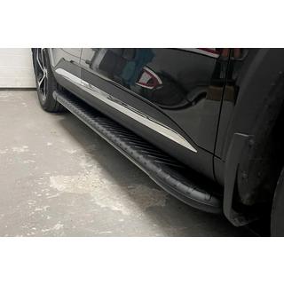 Sidetrin Bosphore Black (2 stk., aluminium)
