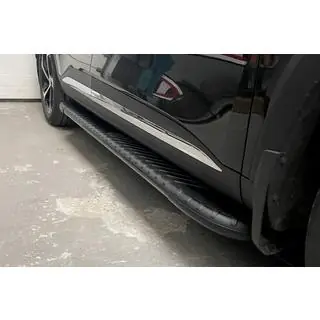 Sidetrin Bosphore Black (2 stk., aluminium)