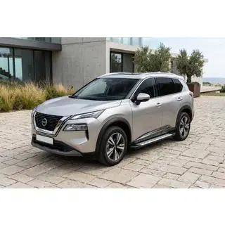 Sidetrin Allmond Grey (2 stk., aluminium) foto 1