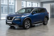 Nissan X-trail T33/Rogue 2022– Sidetrin Fullmond (2 stk., aluminium) foto 1
