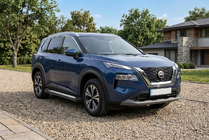 Nissan X-trail T33/Rogue 2022– Sidetrin Vision New Black (2 stk., aluminium) foto 1