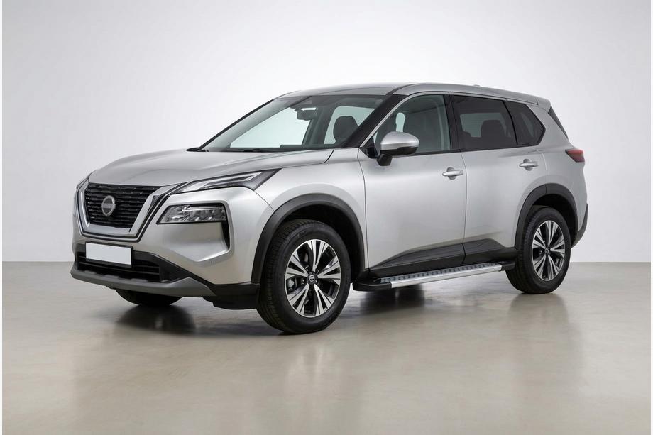 Nissan X-trail T33/Rogue 2022– Sidetrin Vision New Grey (2 stk., aluminium) Image