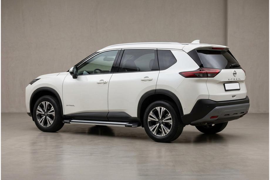 Nissan X-trail T33/Rogue 2022– Sidetrin Rainbow (2 stk., aluminium) Image