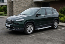 Jeep Cherokee KL 2013– Sideskørter Maya V2 (2 stk., aluminium) foto 1