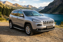 Jeep Cherokee KL 2013– Duru sidetrin (2 stk., aluminium) foto 1