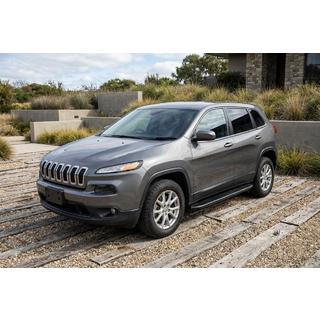 Sidetrin Bosphore Black (2 stk., aluminium) Jeep Cherokee KL 2013– foto 1