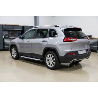 Sidetrin Allmond Grey (2 stk., aluminium) foto 1