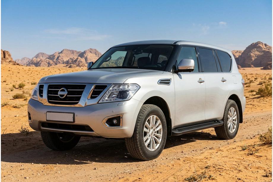 Nissan Armada 2016–2024 Allmond Black sidetrin (2 stk., aluminium) Foto 2