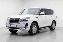 Nissan Armada 2016–2024 Sidetrin Line (2 stk., aluminium) foto 1