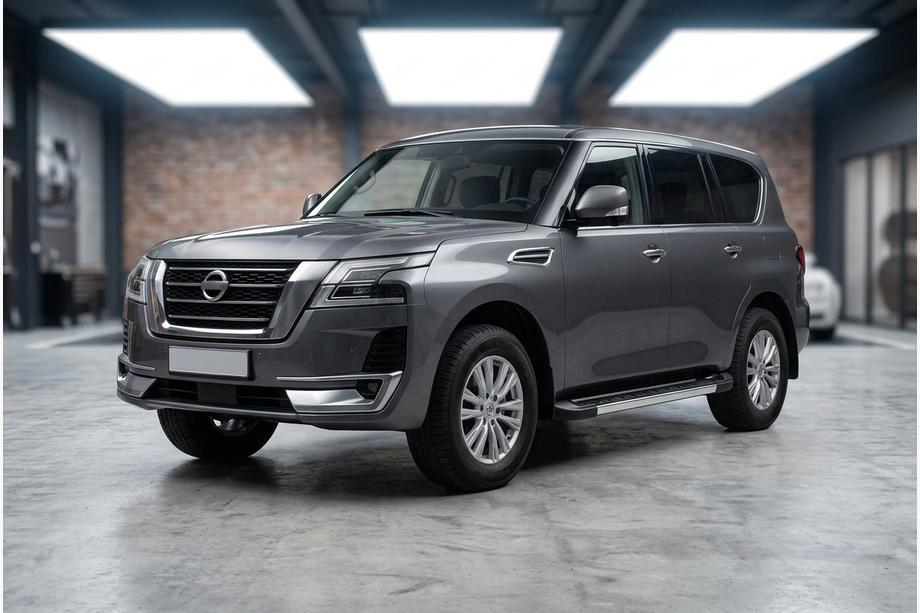 Nissan Armada 2016–2024 RedLine V1 sidestrin (2 stk., aluminium) Image
