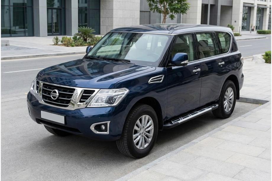 Nissan Armada 2016–2024 Sunrise sidetrin (2 stk., aluminium) Image