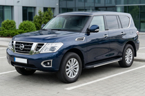 Nissan Armada 2016–2024 Sidetrin Bosphore Grey (2 stk., aluminium) foto 1