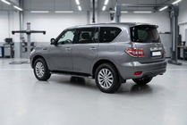 Nissan Armada 2016–2024 Sidetrin Bosphore Black (2 stk., aluminium) foto 1