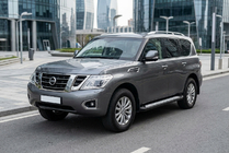 Nissan Armada 2016–2024 Sidetrin Vision New Black (2 stk., aluminium) foto 1