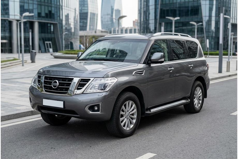 Nissan Armada 2016–2024 Sidetrin Vision New Black (2 stk., aluminium) Image
