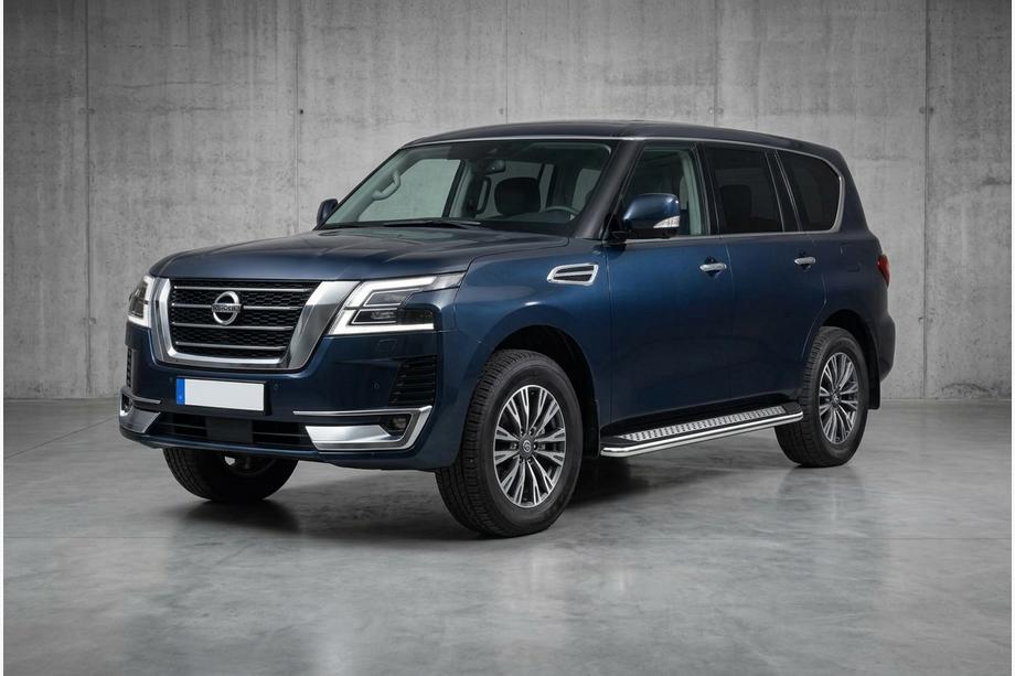 Nissan Armada 2016–2024 Sidetrin Maydos V2 (2 stk., aluminium) Image