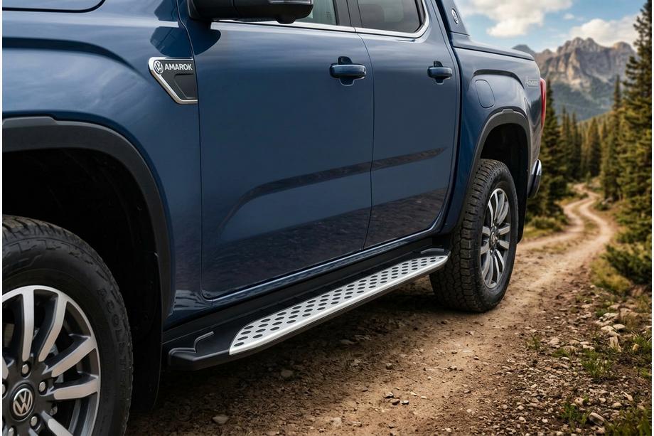 Volkswagen Amarok 2022– Sidetrin Shining V1 (2 stk., aluminium) Image