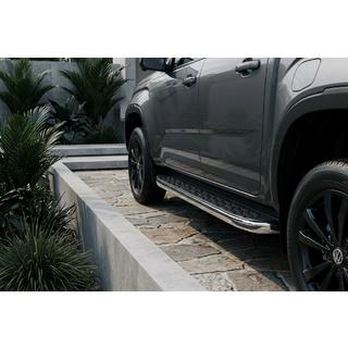 BlackLine sidetrin (2 stk., aluminium) foto 1