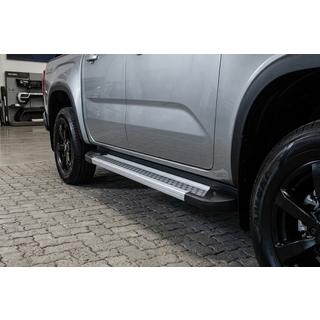 Sidetrin Vision New Grey (2 stk., aluminium) foto 1
