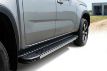 Volkswagen Amarok 2022– Sidetrin Maya V1 (2 stk., aluminium) foto 1