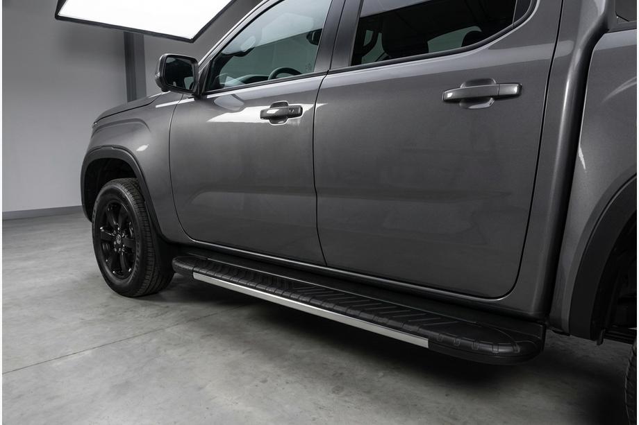 Ford Ranger 2022– Sidetrin Bosphore Grey (2 stk., aluminium) Image