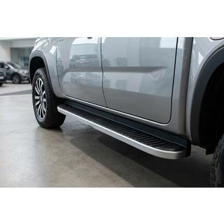 Sidetrin Tayga Grey (2 stk., aluminium) foto 1