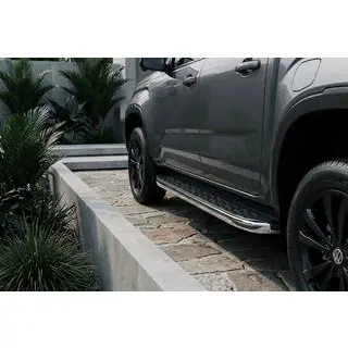 BlackLine sidetrin (2 stk., aluminium) foto 1