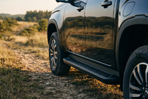 Ford Ranger 2022– Allmond Black sidetrin (2 stk., aluminium) foto 1