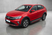 Volkswagen Taigo 2020– Sidetrin Maya Red (2 stk., aluminium) foto 1
