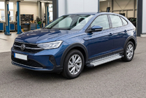 Volkswagen Taigo 2020– Sideskørter Maya V2 (2 stk., aluminium) foto 1
