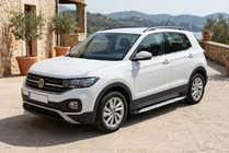 Volkswagen T-Cross 2019– Sidetrin Shining V1 (2 stk., aluminium) foto 1
