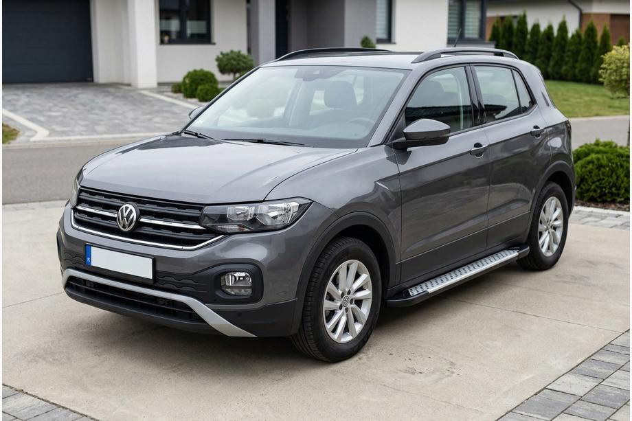 Volkswagen T-Cross 2019– Sidetrin Allmond Grey (2 stk., aluminium) Image