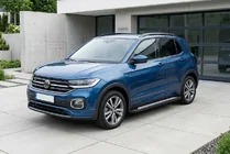 Volkswagen T-Cross 2019– Sidetrin Vision New Black (2 stk., aluminium) foto 1