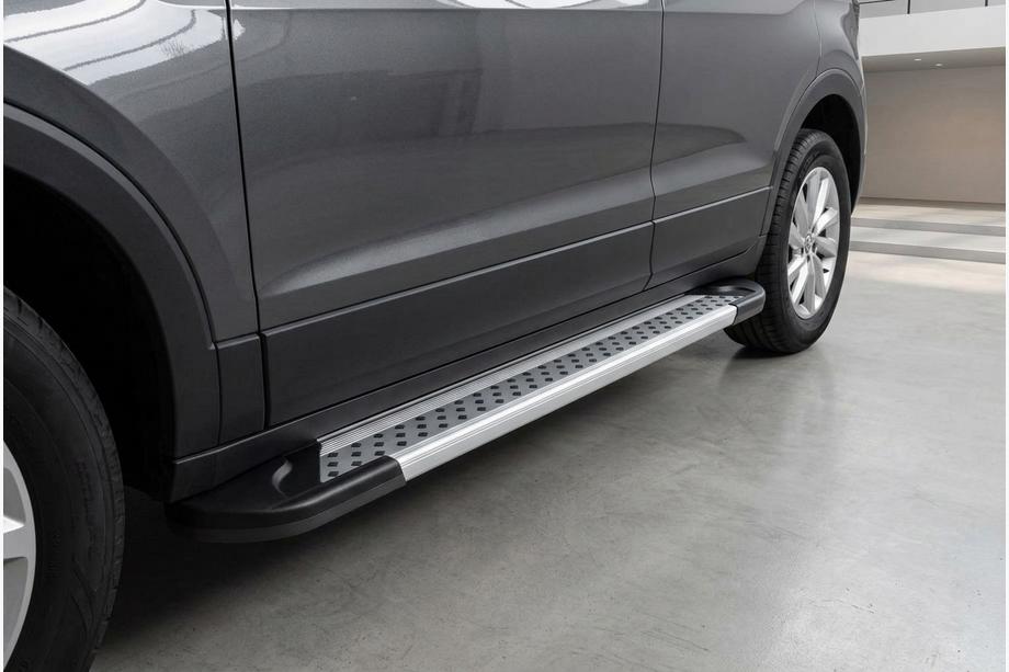 Volkswagen T-Cross 2019– Sidetrin Vision New Grey (2 stk., aluminium) Image