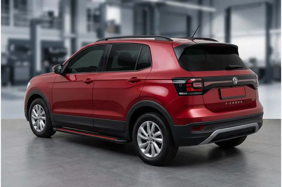 Volkswagen T-Cross 2019– Sidetrin Maya Red (2 stk., aluminium) Image