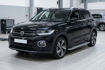 Volkswagen T-Cross 2019– Sidetrin Maydos V2 (2 stk., aluminium) foto 1